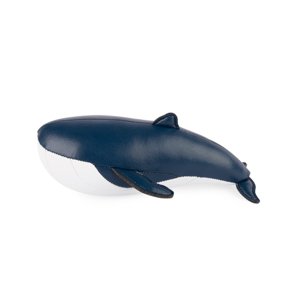 Zuny Zuny Whale Wave Paperweight Blauw